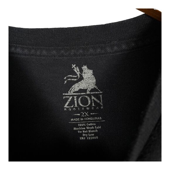 Vintage 2011 Johnny Cash at Nashville TN Folsom Prison Print T Shirt Men's 2XL - Picture 6 of 6